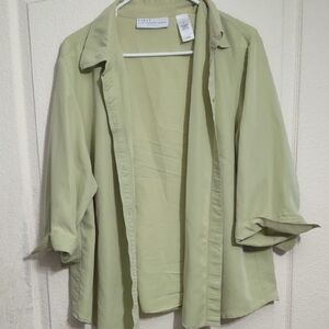 Jones New York Light Green Blazer